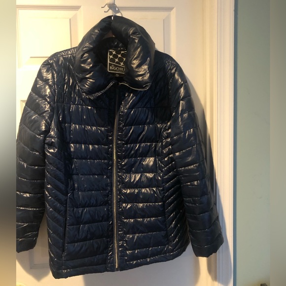 Women’s XL puffer coat - navy blue - Picture 1 of 6